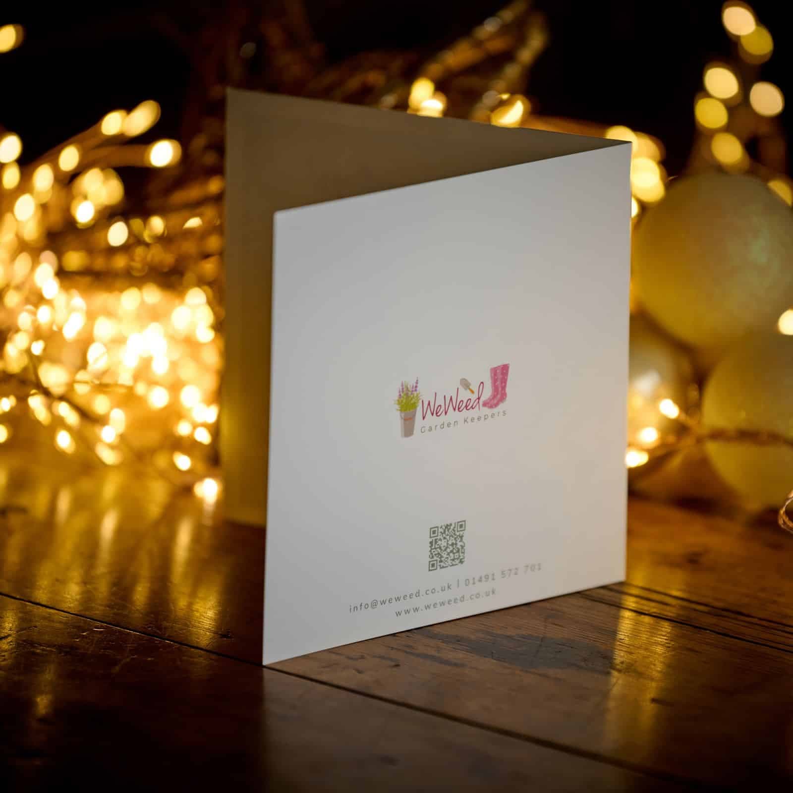 Pack of 4 WeWeed Christmas Cards thumbnail 2