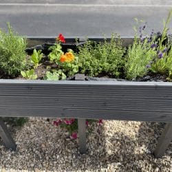 Waist high planter